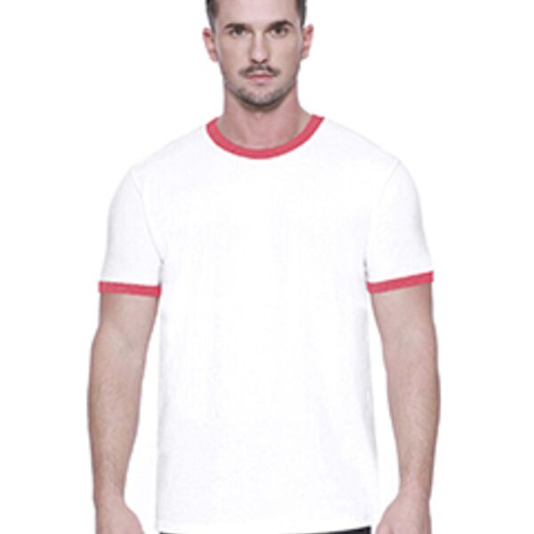 Men's CVC Ringer T-Shirt Thumbnail