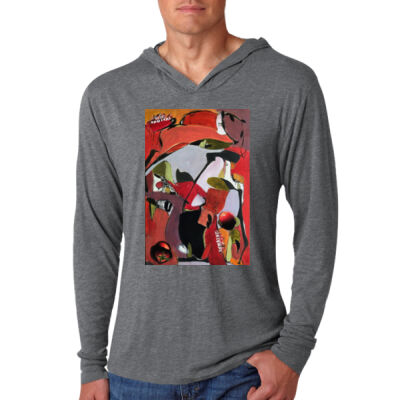 "Tomayto or Tomahto" Unisex Triblend Hooded Tee Thumbnail